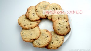 Recette de cookies americains