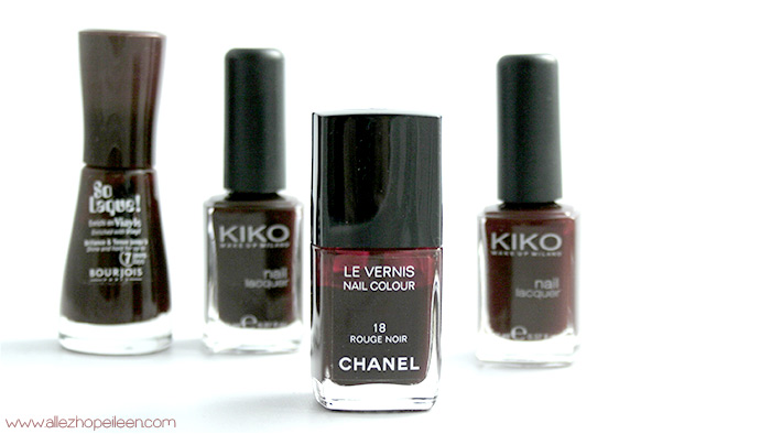 Dupes du Rouge Noir de Chanel – mon obsession