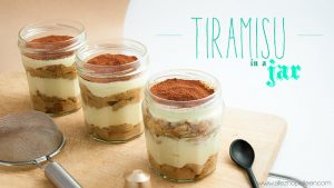 Recette tiramisu original in a jar